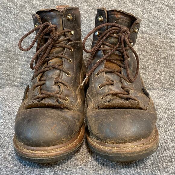 Georgia Boots GBOT053 6 inch Logger Mens Work Boot Brown Size 9 Waterproof kilt main image 4